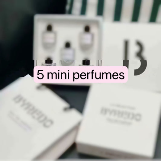 5 mini perfume set