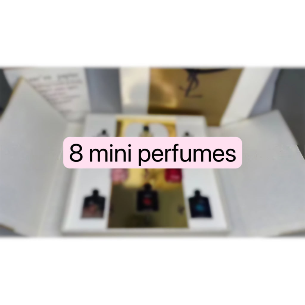 8 mini perfume set