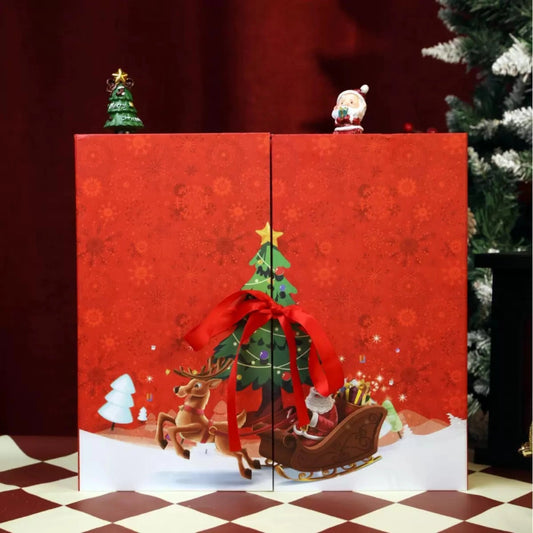 The 24-Day Advent Calendar (Santa Deer Box)