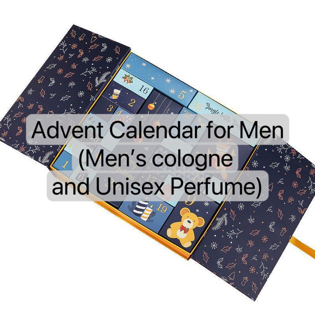 Advent Calendar for Men-24 bottles ( Blue Box)